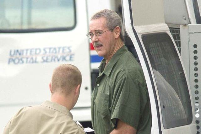 Allen Stanford outside the court in Houston, Texas, yesterday