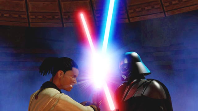 1. Kinect Star Wars
<p>3rd April 2012, £39.99 (Kinect)</p>
<p>Have lightsaber fights, explore locations from the films or take part on pod racing and X-wing battles. Best for early teens</p>