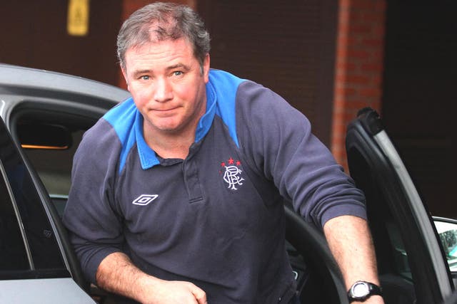 The Rangers manager, Ally McCoist, knows his squad faces severe cost-cutting measures to keep the financially beleaguered club alive