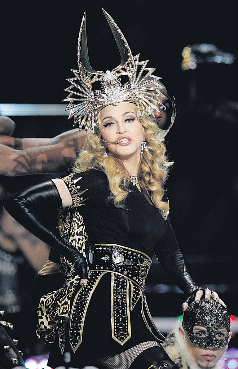 Madonna, performing at the Super Bowl, could see off younger rivals