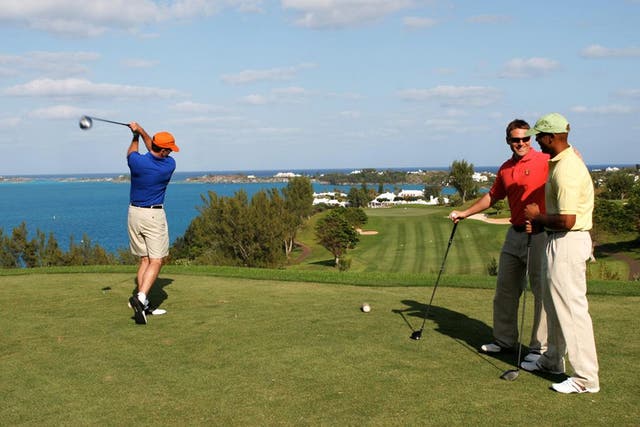 Bermuda has more golf courses per square mile than any other nation