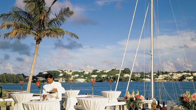 Sea here: The view from the Fairmont Hamilton Princess
