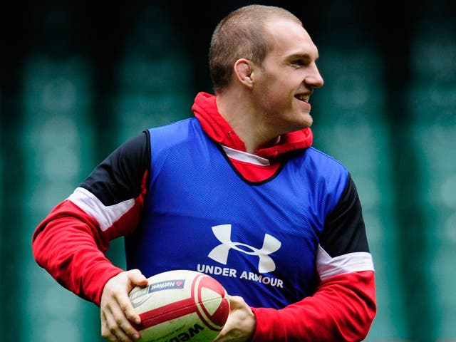 Gethin Jenkins takes the armband in the absence of Sam Warburton