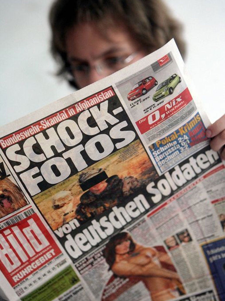 The Bild front-page nude, a feature of the paper since 1984, is no more
