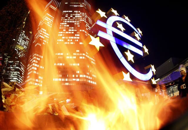 The eurozone is a risky area for investors