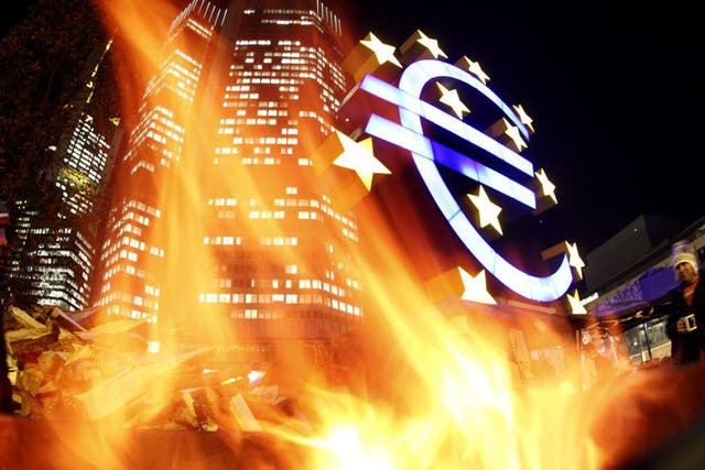 An exit from the euro could then become inevitable for Greece