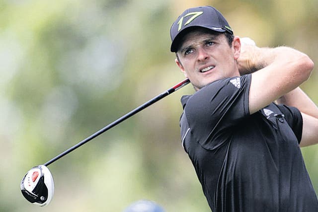 Justin Rose hit a superb 64 at Doral yesterday 
