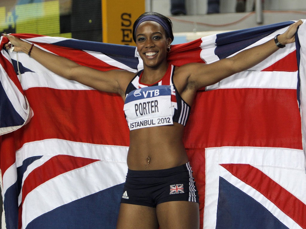 Oh, Mrs Porter: The American-born Tiffany Porter's appointment as British athletics team captain has caused controversy
