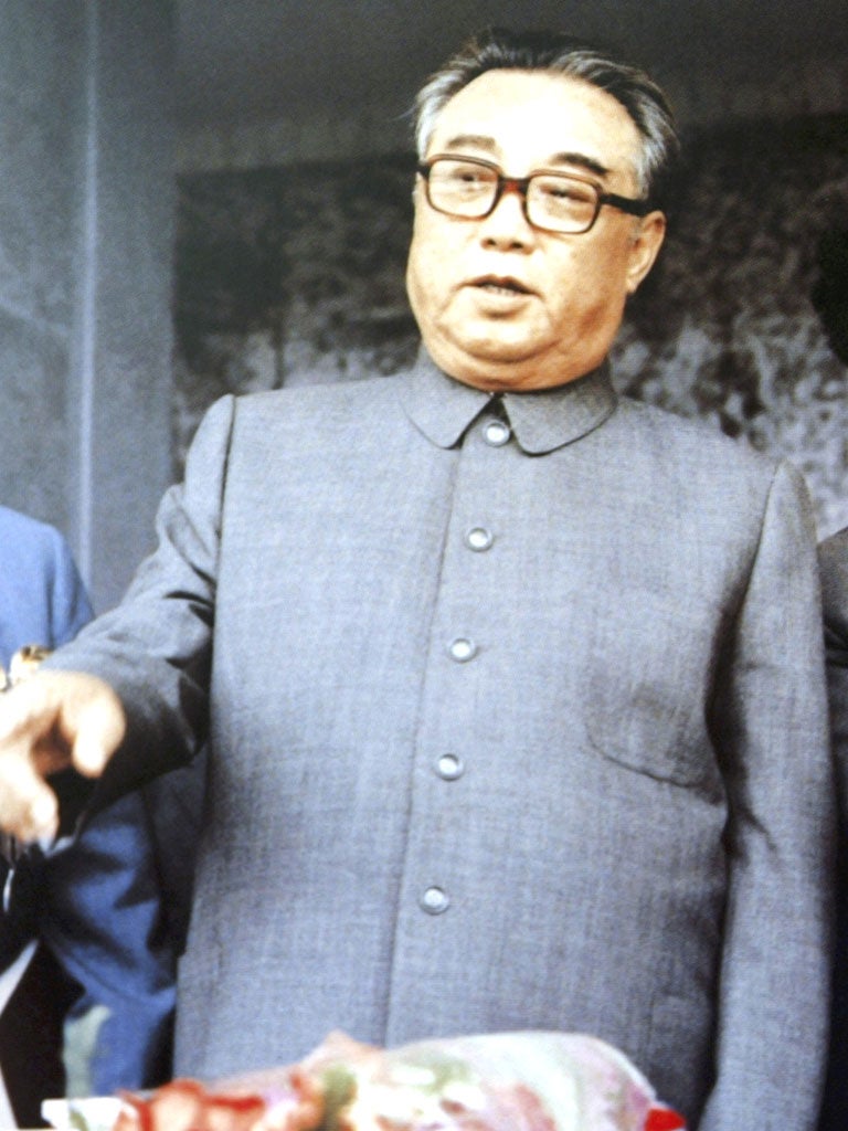 Kim Pyong-il hoped to succeed his father, Kim il-Sung (pictured)