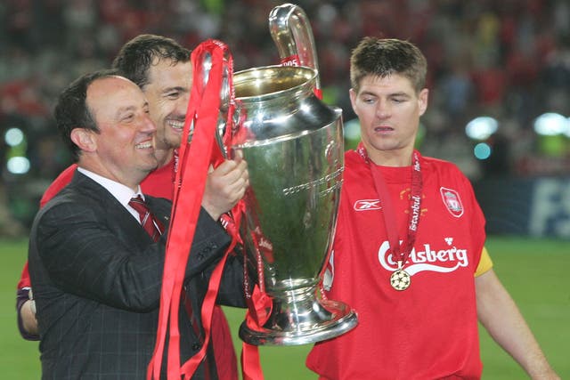 Rafa Benitez does have a European Cup win on his CV