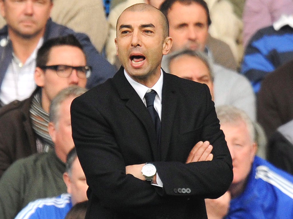 ROBERTO DI MATTEO: The former Italian international has led Chelsea to wins in the FA Cup and league