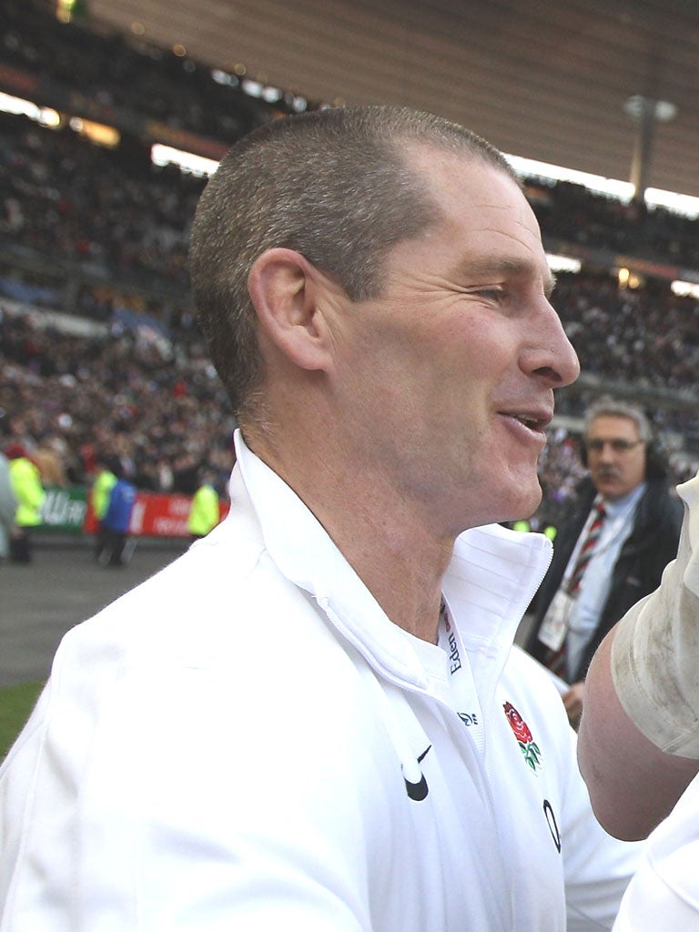 ‘You can feel the huge surge of support: everyone is
enjoying the ride with us’ Andy Farrell on Stuart Lancaster