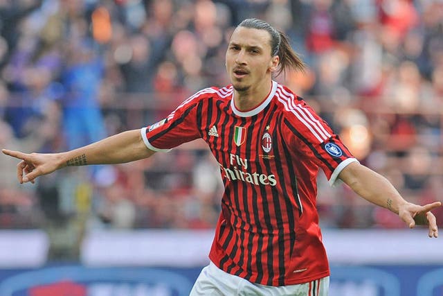 Ibrahimovic was involved in an angry exchange with Sky journalist Vera Spadini after Milan's victory over Lecce