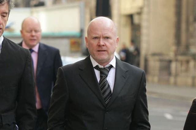 Steve McFadden accepted undisclosed damages in the High Court today