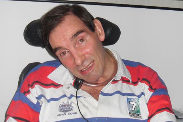 Locked-in syndrome sufferer Tony Nicklinson