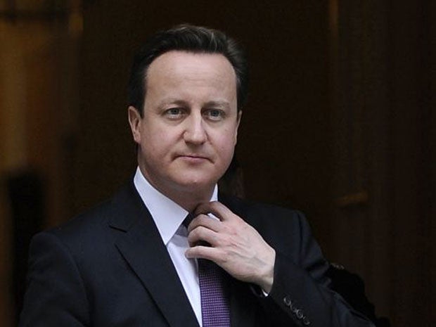 David Cameron claimed it was Alex Salmond who was delaying the vote