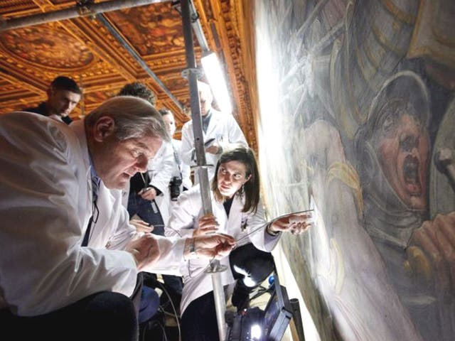 Experts feel closer to Leonardo da Vinci's lost fresco, The Battle of Anghiari