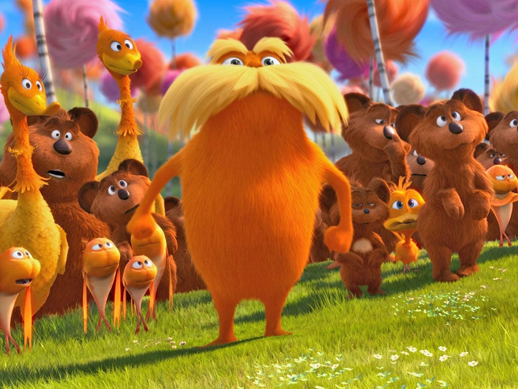 The Lorax, the latest of Dr Seuss's creations to hit the silver screen