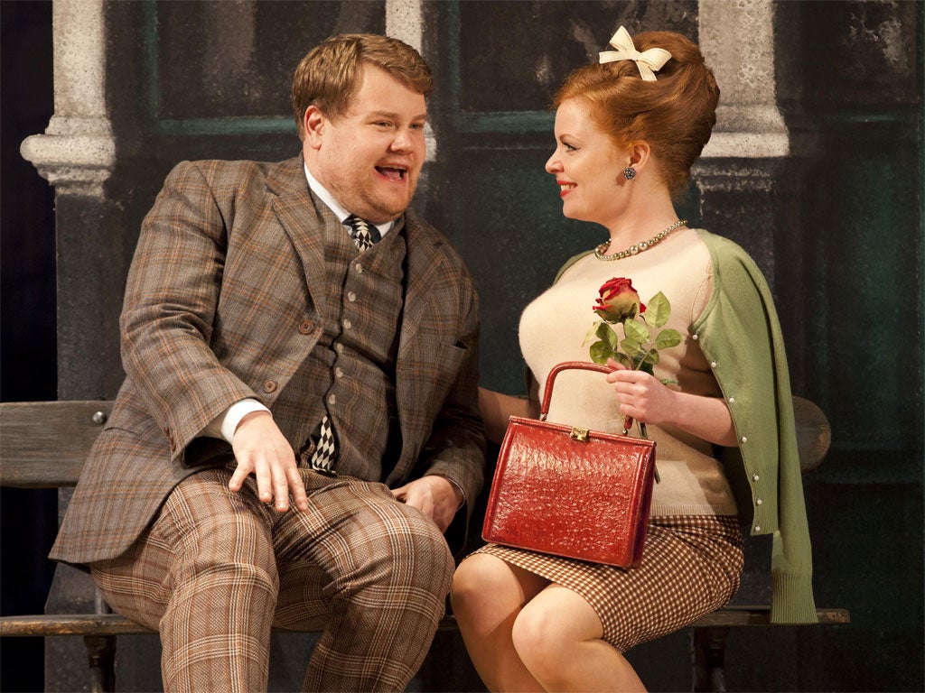 James Corden in One Man, Two Guvnors at the NT Lyttelton