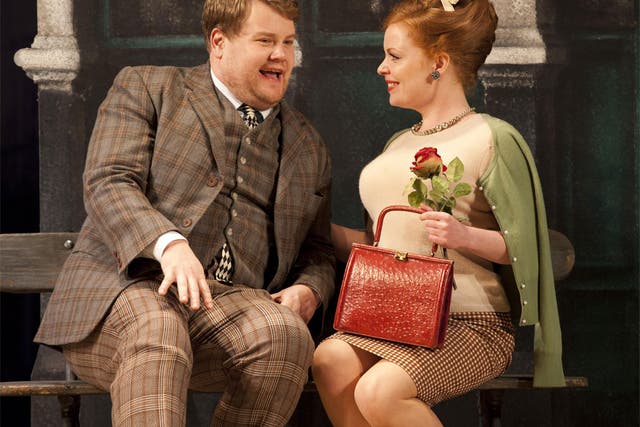 James Corden in One Man, Two Guvnors at the NT Lyttelton