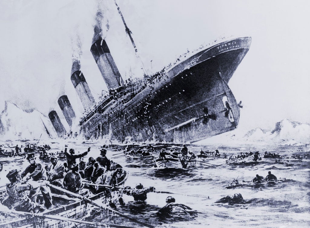 Sinking feeling: The 'Titantic' disaster ensnares writers time and again in well-worn metaphors
