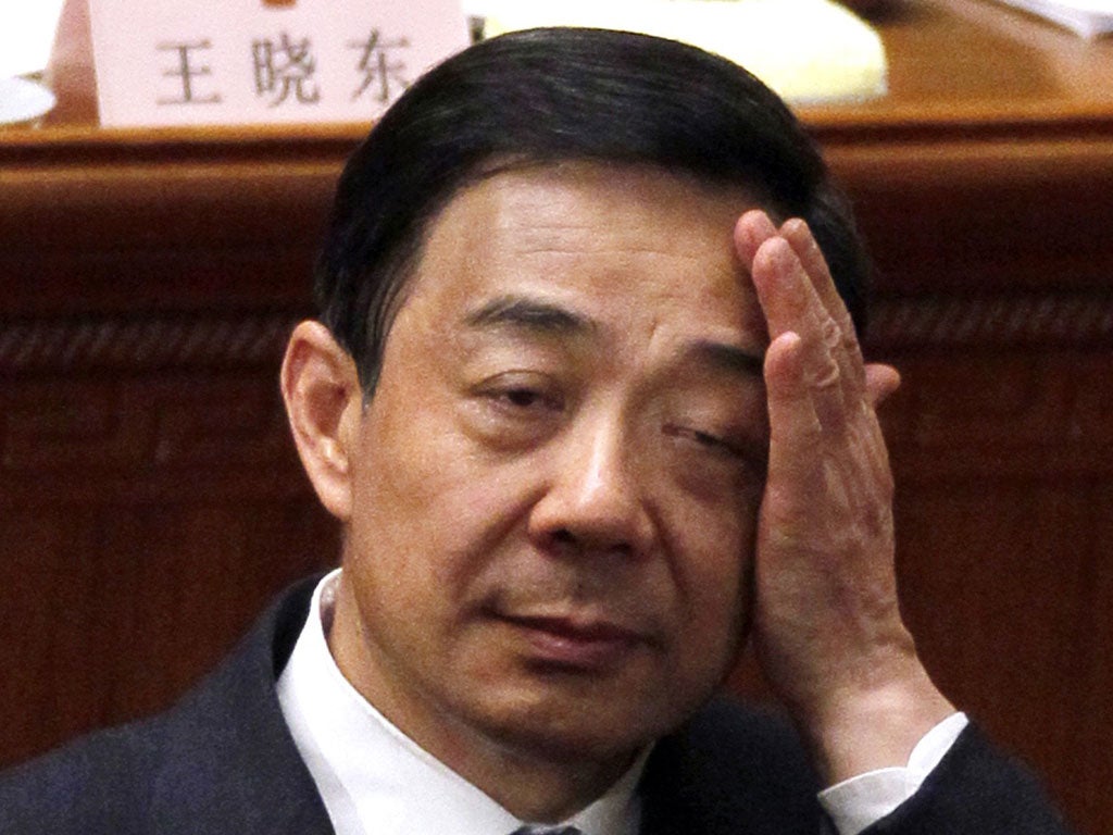 Fall from grace: Bo Xilai