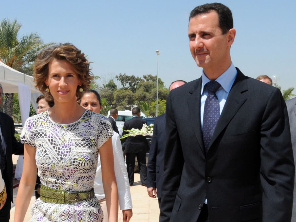 Bashar Assad's wife banned from entering EU | The Independent | The ...