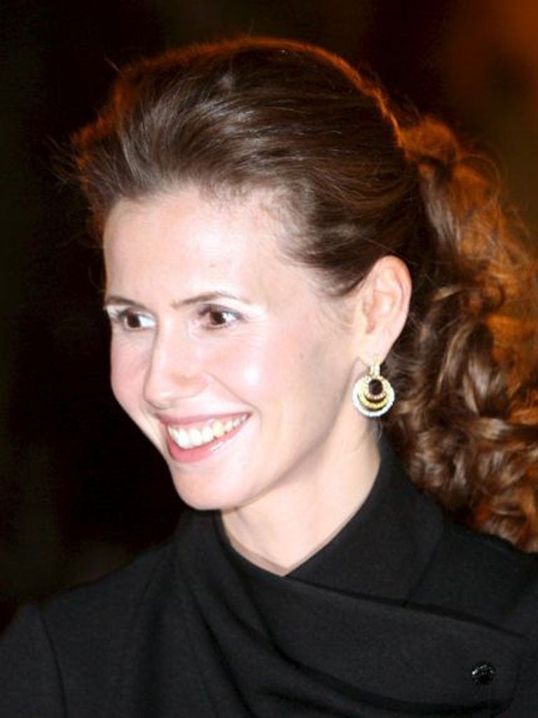 Carry on shopping: Asma Assad knows a lot about jewellery