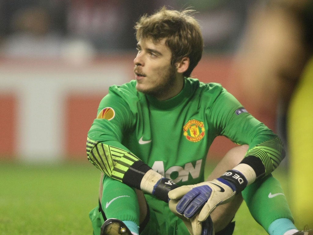 David De Gea: The only young United player to impress this season
in Europe