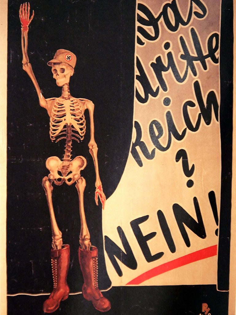 One of the thousands of posters collected by Hans Sachs