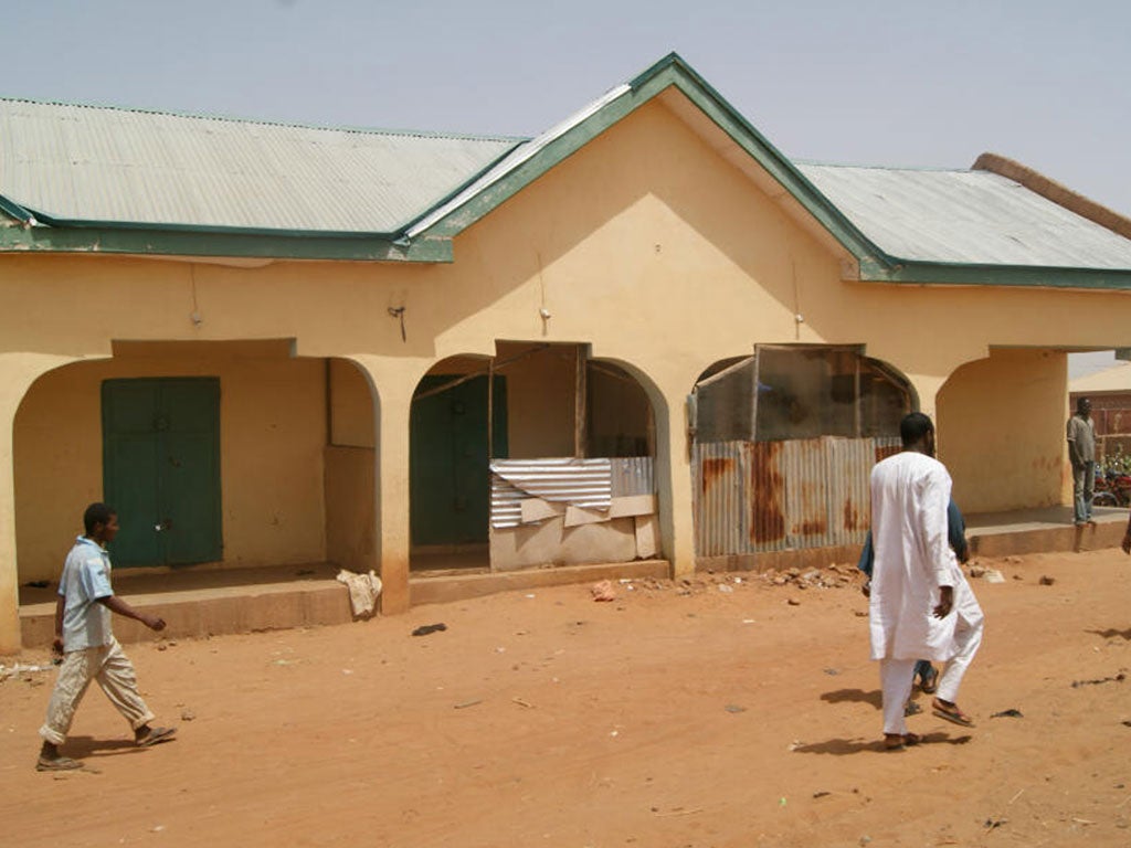 The compound on the edge of the remote northern Nigerian city of Sokoto where the failed rescue attempt of Italian Franco Lamolinara and Briton Chris McManus took place