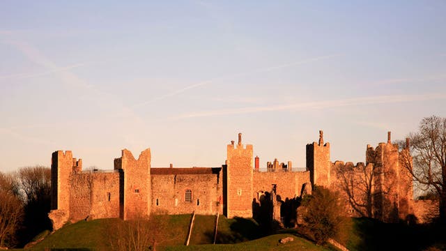 Framlingham Castle in Suffolk