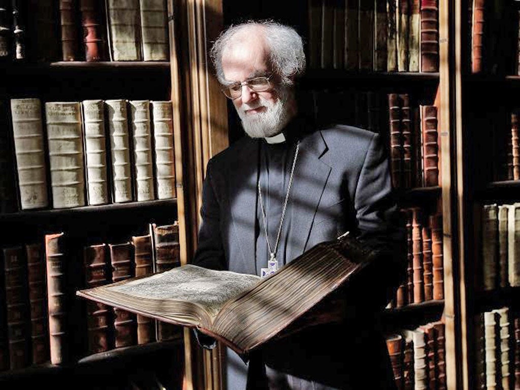 Stepping down: Rowan Williams will end a turbulent decade when he leaves in December