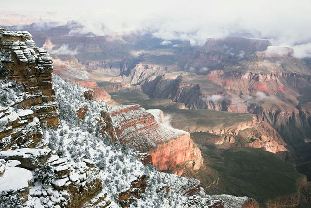 Chill factor: The splendour of the Grand Canyon in winter