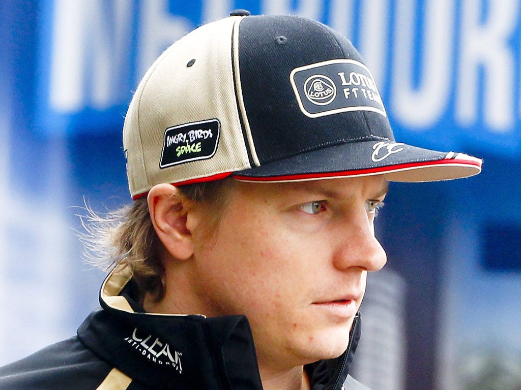 Flying Finn: Lotus's Kimi Raikkonen 'looks motivated', says Niki Lauda