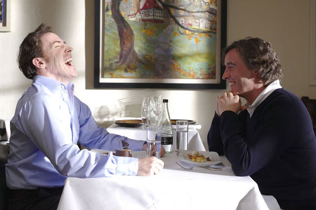 Best Friends: Rob Brydon and Steve Coogan exchange confidences and laughter in The Trip, and we love to listen in