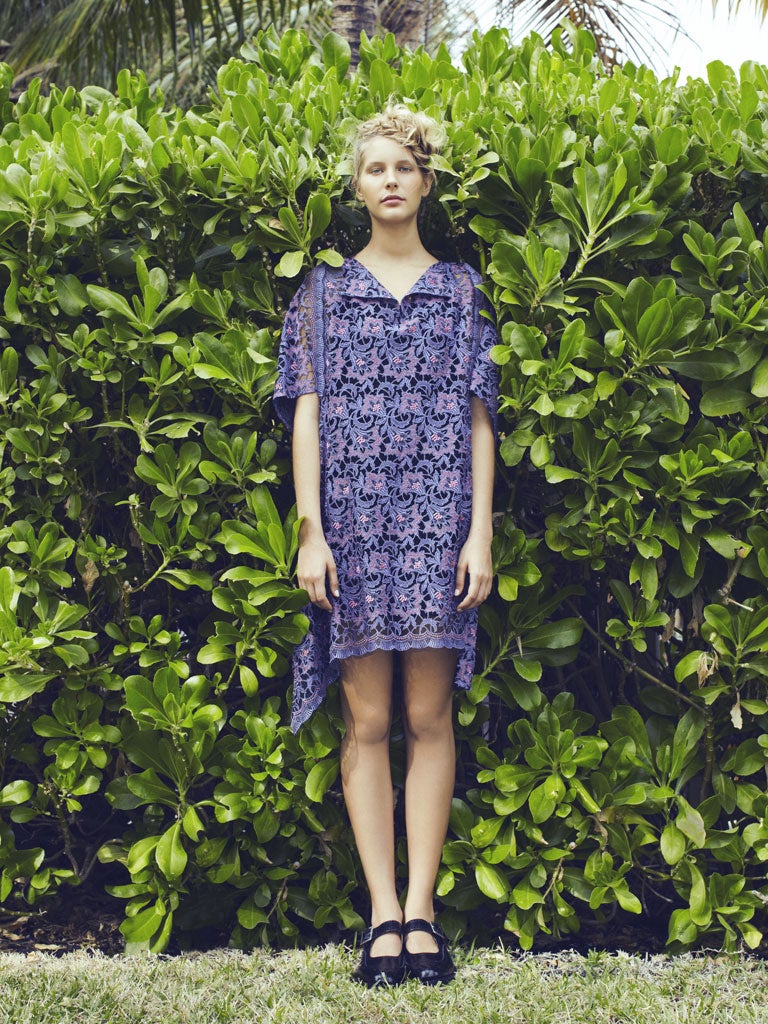 <p>Photographer: <b>Rhys Frampton</b></p>
<p>Stylist: <b>Gemma Hayward</b></p>
<p>Hair: <b>Gow Tanaka</b> using Paul Mitchell</p>
<p>Make-up: <b>Adam de Cruz</b> using Shu Uemura</p>
<p>Stylist's assistant: <b>Emma Akbarelan</b></p>
<p>Photographer;s assistants: <b>Rokas Darulis, Andy Picton</b></p>
<p>With huge thanks to <a target="_blank" href="http://netflights.com" target="new">netflights.com</a></p>
<p><i>Shot on location at The Surfcomber Hotel, Miami <a target="_blank" href="http://surfcomber.com" target="new">surfcomber.com</a></i> <p>