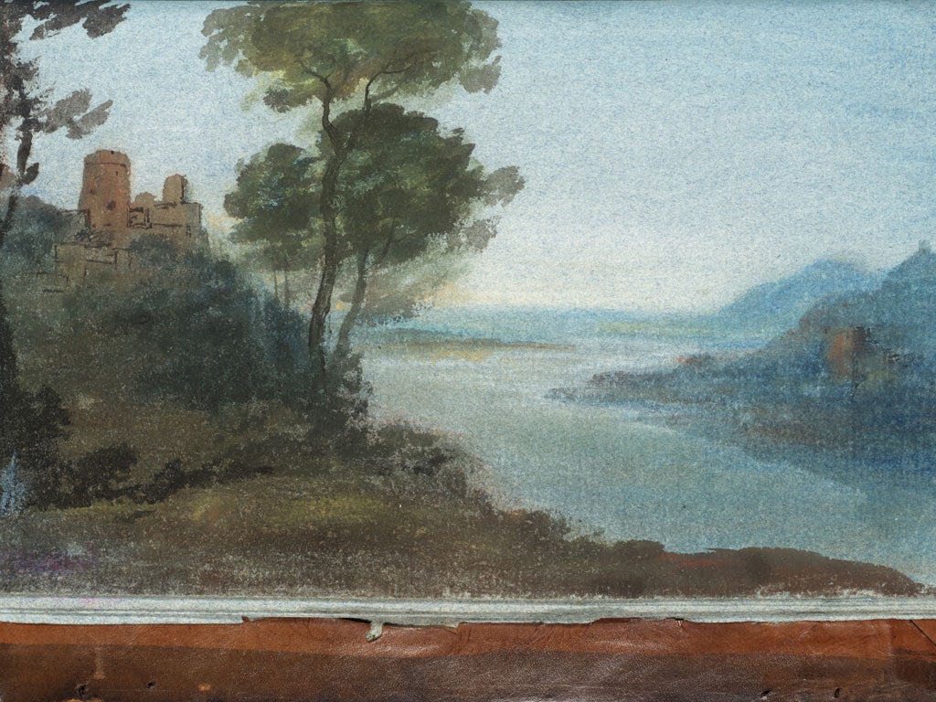 Copy of the Composition of Claude's 'Landscape with the Arrival of Aeneas' from 'Studies for Pictures Sketchbook' (Turner)