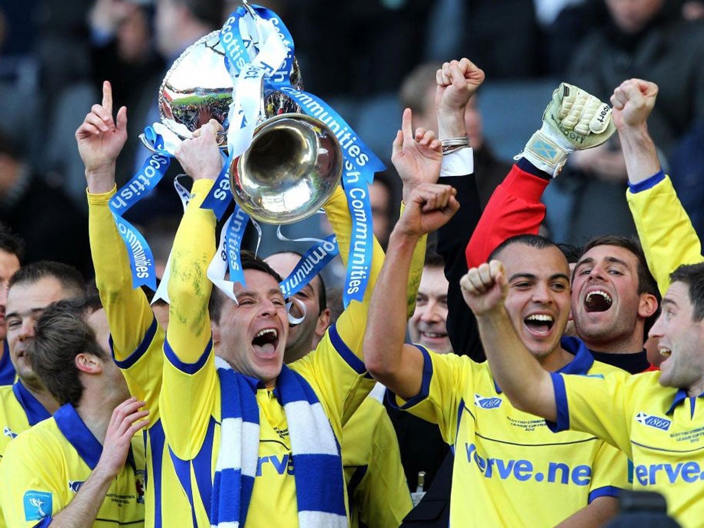 It was joy for Kilmarnock after yesterday’s surprise result