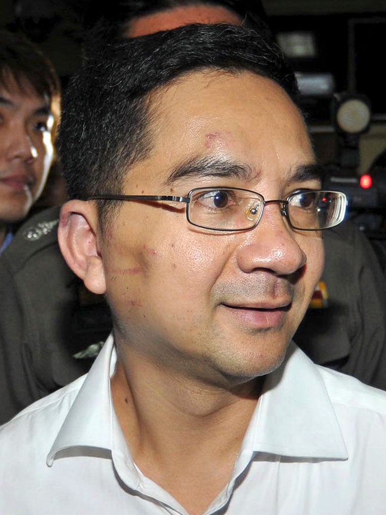 Worachet Pakeerut was attacked for campaigning to liberalise Thailand’s lese majeste law