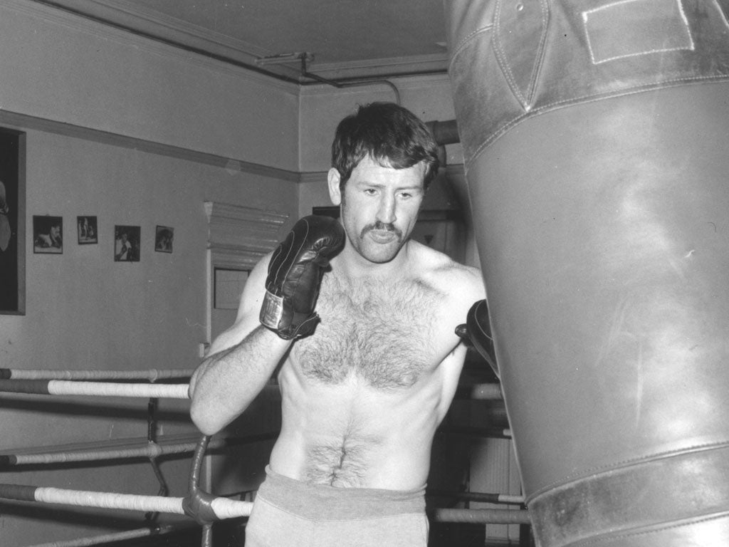 Paul Sykes boasted he would win the British
heavyweight title by a knockout in 1979