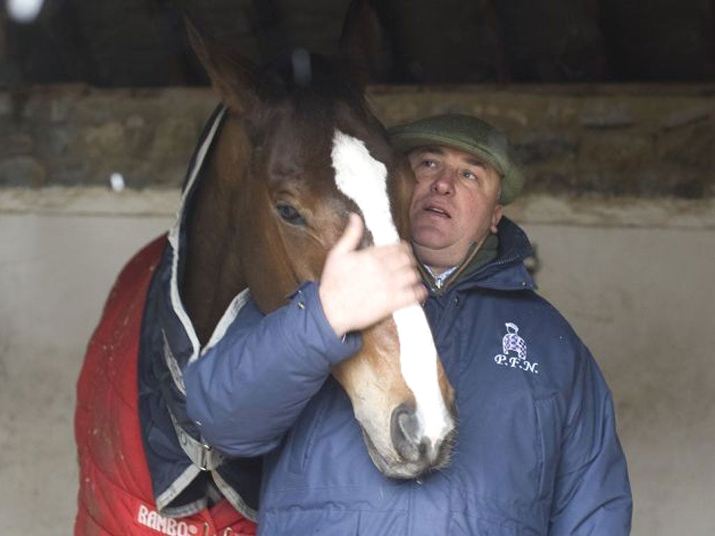 Champion trainer Paul Nicholls had himself been ill before the hospitalisation of his daughter at the weekend