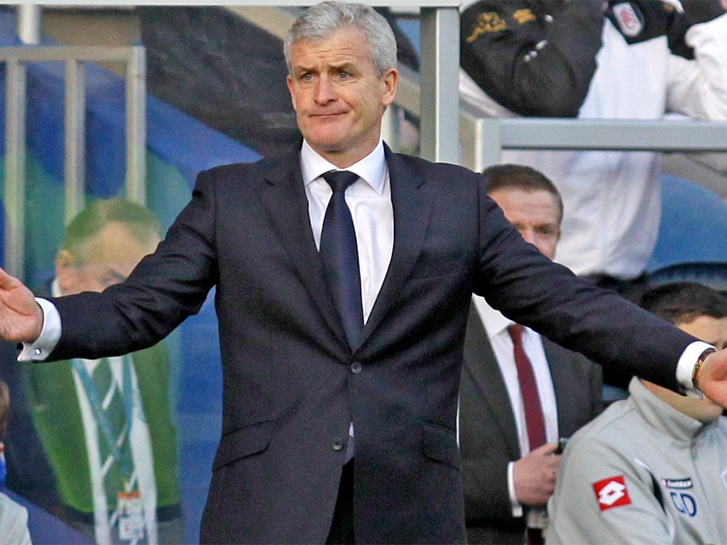 Mark Hughes wants QPR to 'set the tone' at home to Liverpool tonight