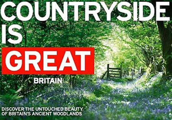 The current tourism ad campaign promoting Britain abroad