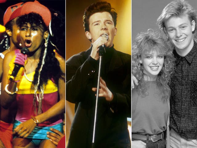 Acceptable in the Eighties: SAW acts Sinitta; Rick Astley and Kylie and Jason