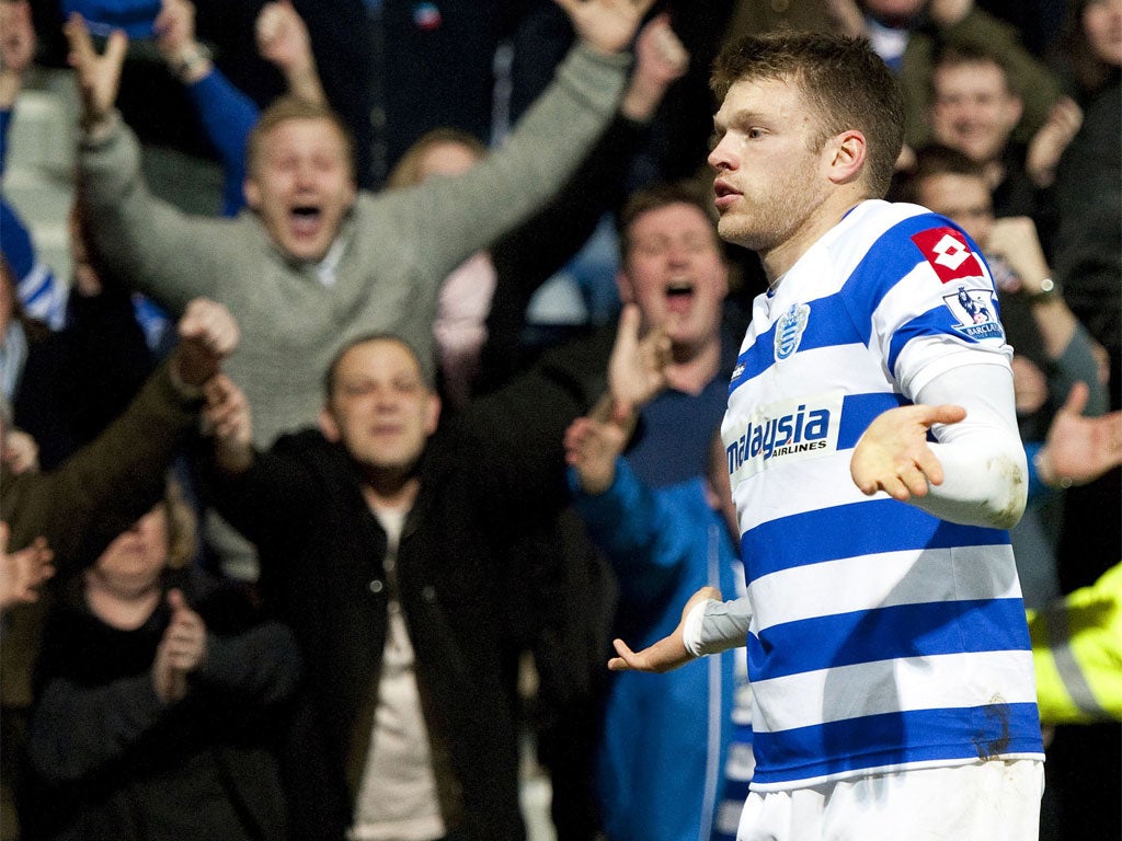 Jamie Mackie scored QPR's dramatic late winner