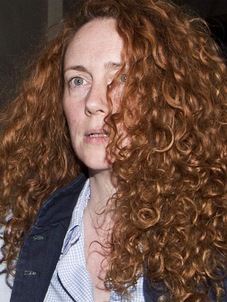 Former Chief executive of News International, Rebekah Brooks