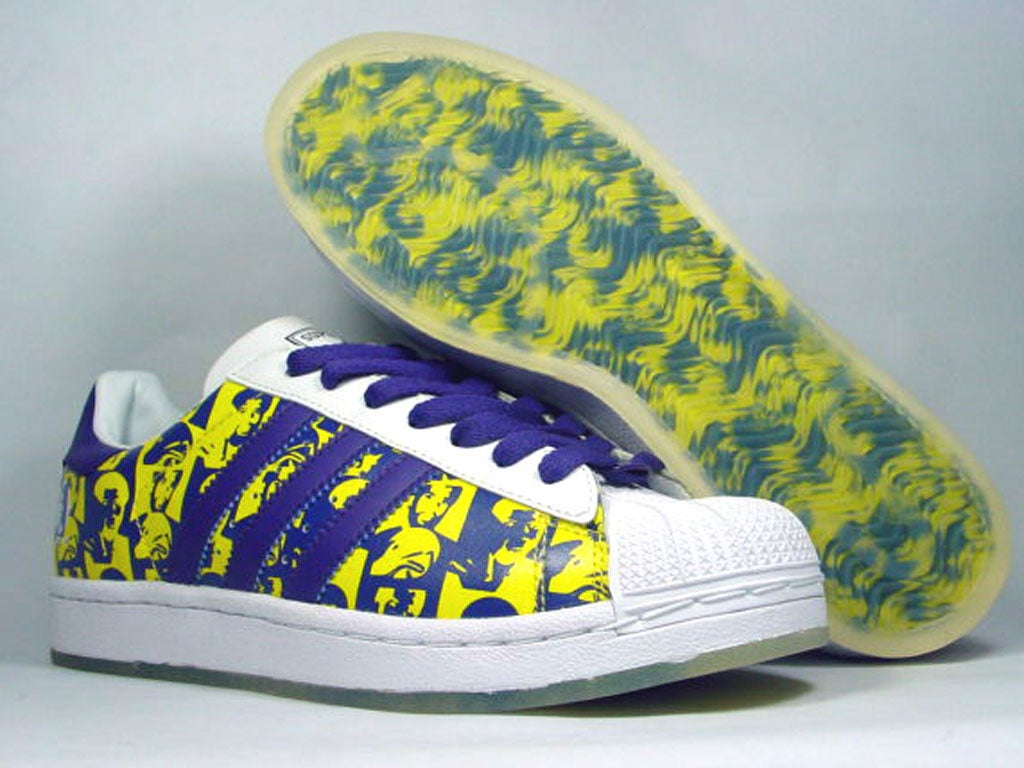 adidas gazelle silver green womens Men's Andy Warhol Shoes