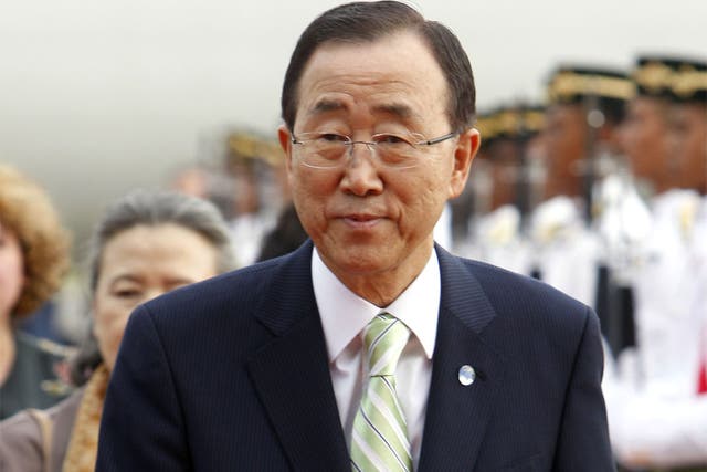 Ban Ki-moon said he is not underestimating the gravity of the situation in Syria