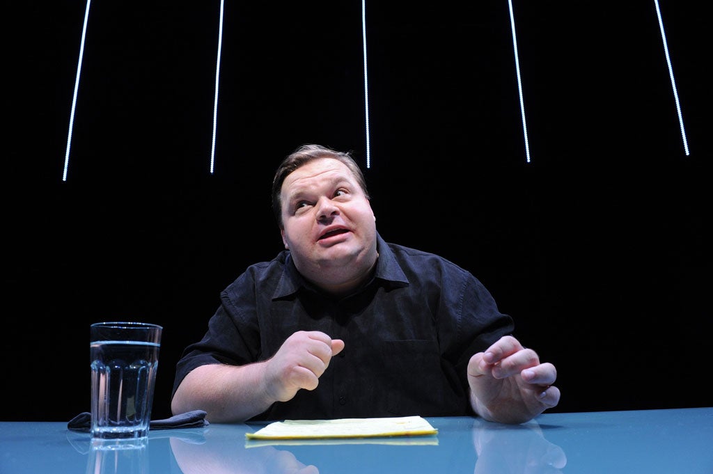 Mike Daisey's monologue 'The Agony and the Ecstasy of Steve Jobs' has its European premiere at the High Tide in May